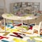 Flash Furniture 29.5 in W, 59 in L, 23 in H, Beechwood, Birch Plywood, Steel, Beech MK-ME088019-GG - alternate 4